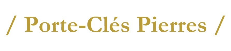 Porte-Clés Pierres