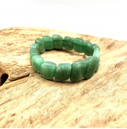 Bracelet Aventurine pierres torsadées