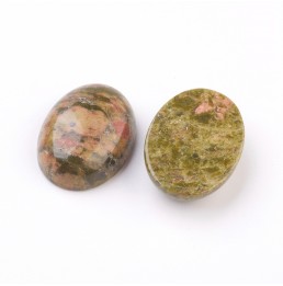 Unakite Cabochon Ovale