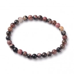 Rhodochrosite Bracelet Boule 6mm