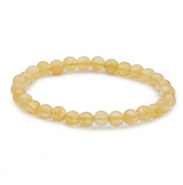 Citrine Bracelet Boule 6mm