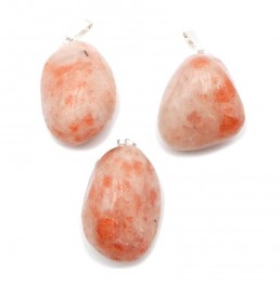 Pierre de Soleil A+ Pendentif Pierre Roulée