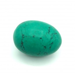 Howlite Turquoise Verte Chine Oeuf 68 gr